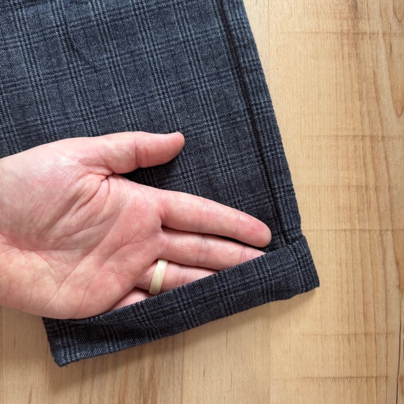 J Crew 484 Slim Stretch W32 L30 Plaid Dress Pants - Picture 5 of 13